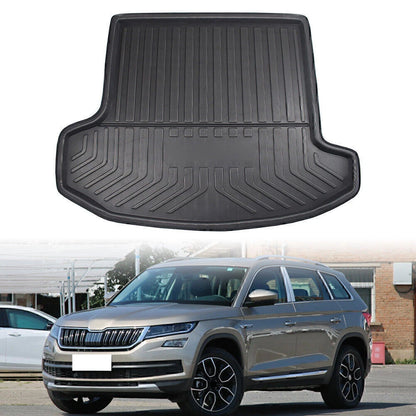 Cargo Liner Rear Trunk Cover Mat for SKODA Kodiaq 2017-2019