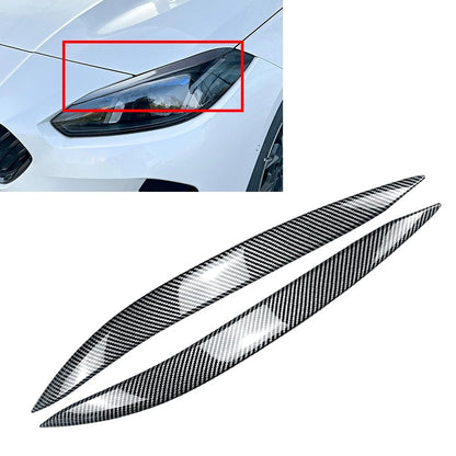 Headlight Eyebrow Eyelids Cover Trim for BMW 1 Series 2 Series (2011-2020)