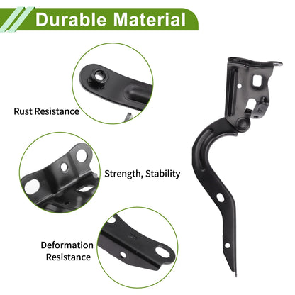 Hood Hinges 1 Pair for Toyota Corolla (2020-2022)