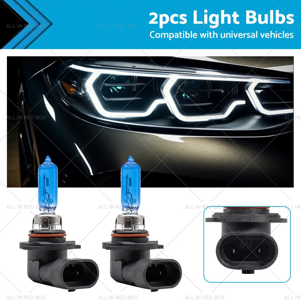 HB3 9005 100W 12V Xenon Headlight Bulbs for Car - White 6000K