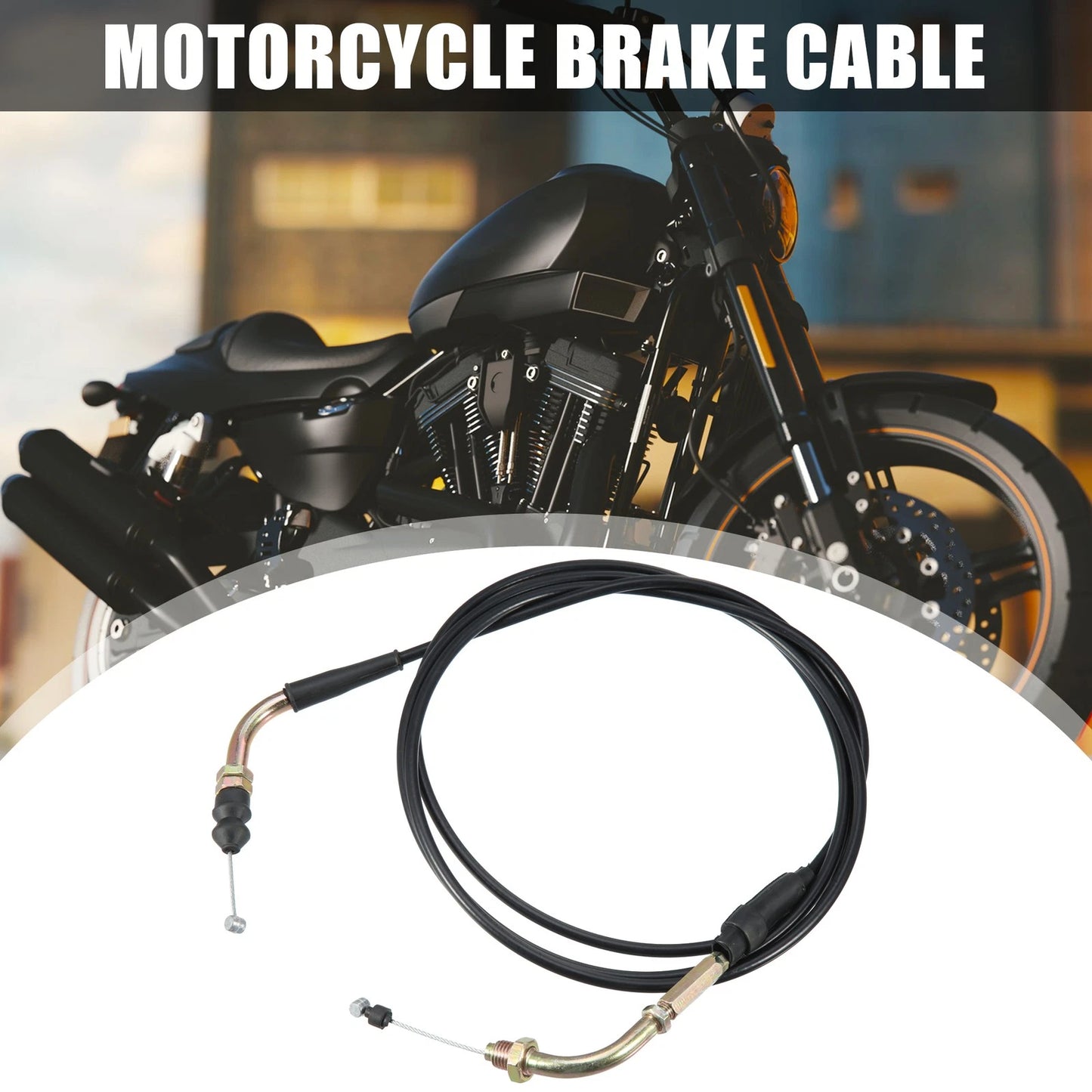 Throttle Cable Motorcycle Throttle Cable for 50cc 70cc 90cc ATV Bike