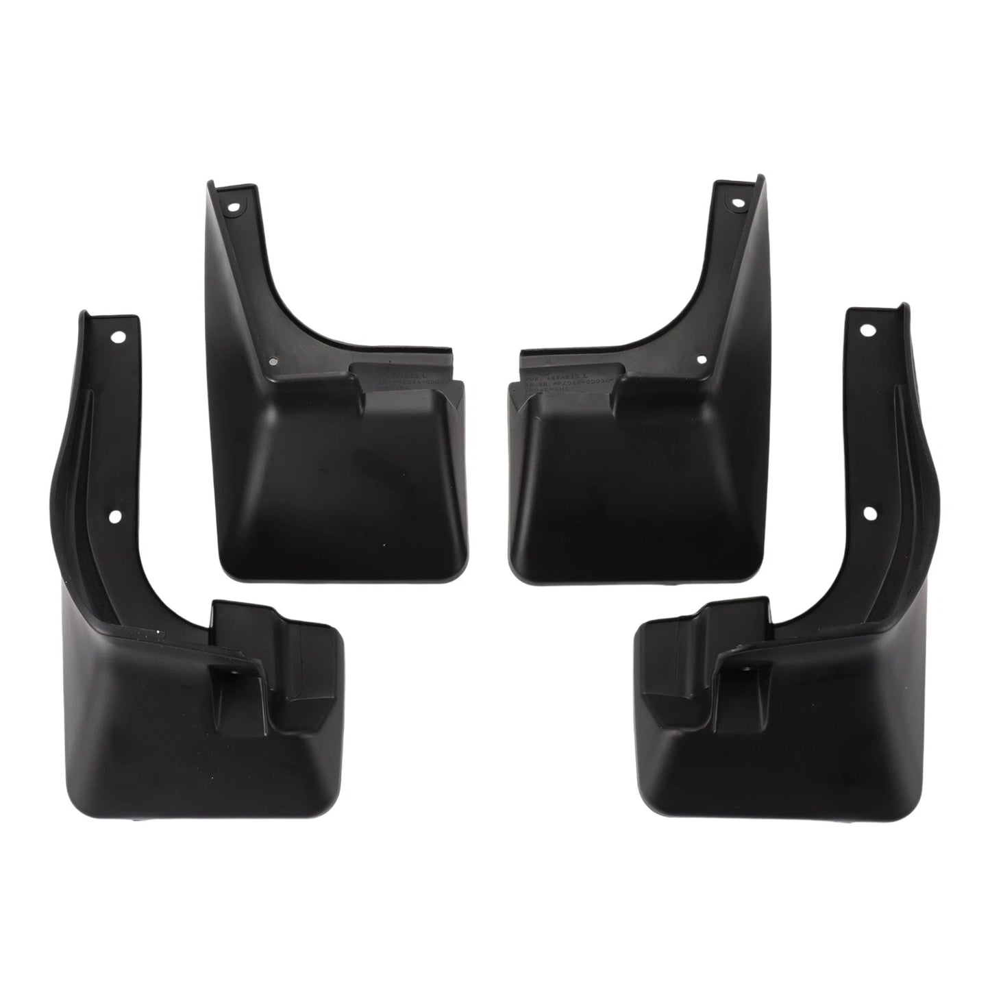 Mud Flaps Splash Guards Front & Rear for Toyota Vios (2017–2019)