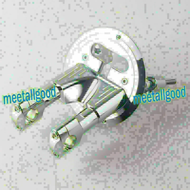 Racing Handlebar Riser for YAMAHA T-MAX 530 2 x Silver (2013-2015)