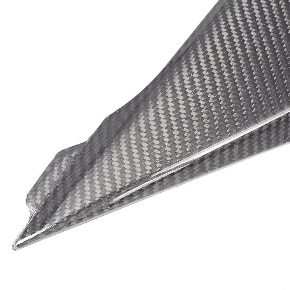 Black Carbon Fiber Tank Side Fairings Trim for Suzuki GSXR1000 (2005-2006)