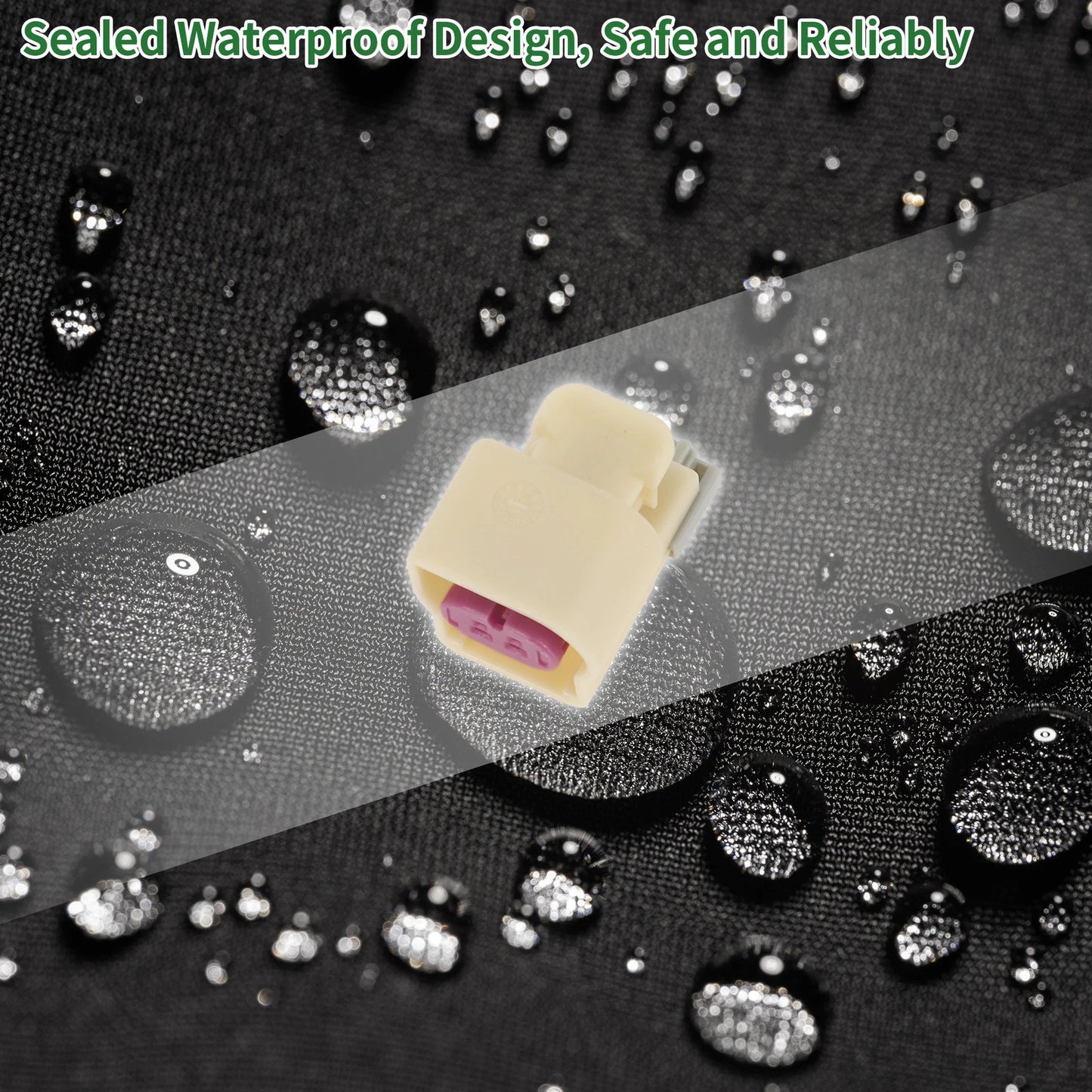 2-Pin Knock Detonation Sensor Connector Plug Female Wire Terminal for Chevy