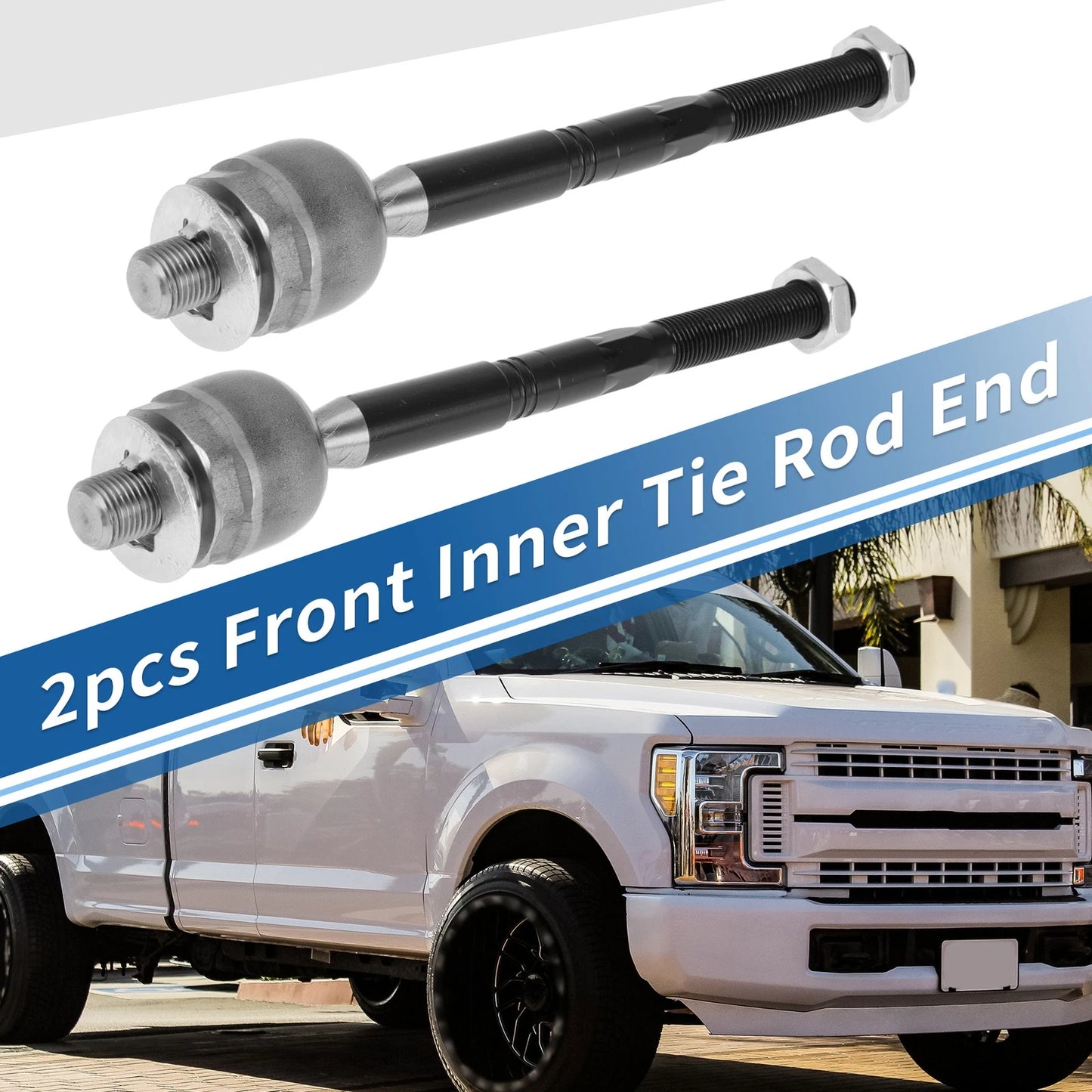 Front Inner Tie Rod Ends for Ford Fusion, Edge, Lincoln Nautilus, MKZ