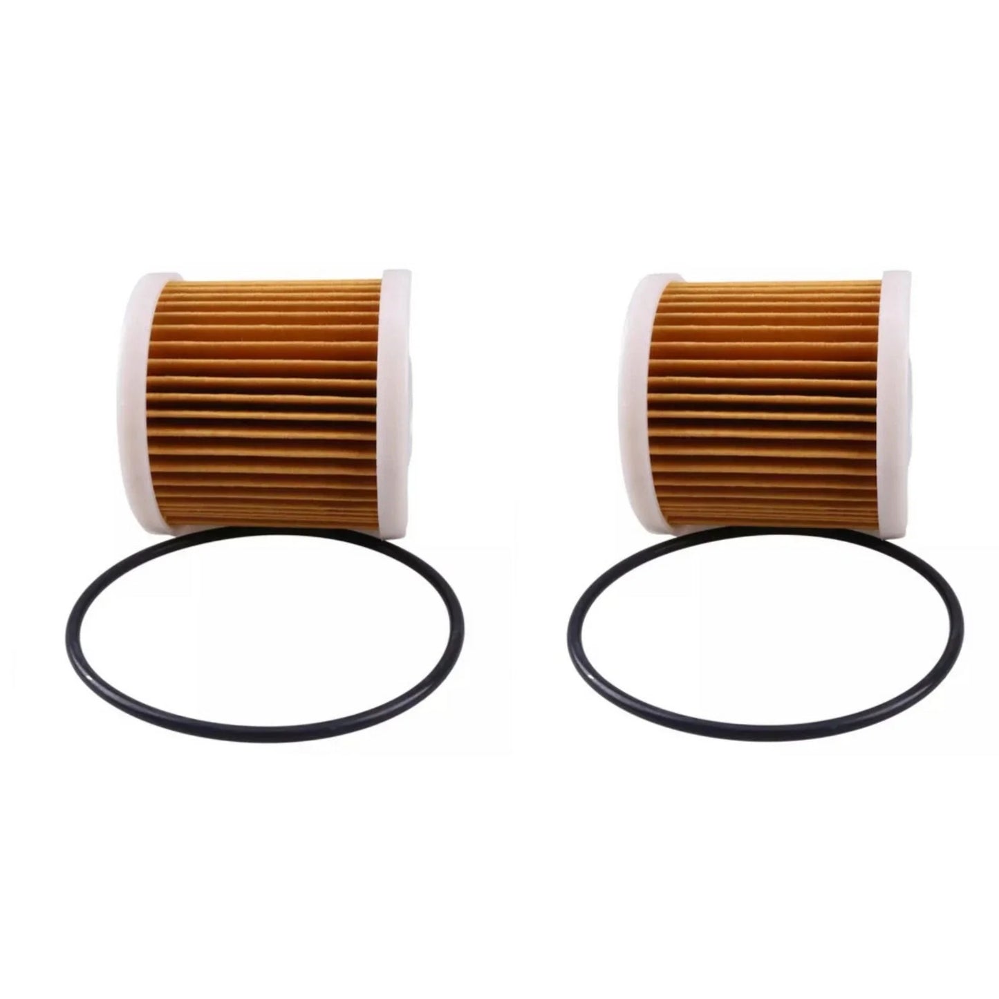 2Pc Fuel Filter Water Separator for Honda/Yamaha Outboards (2000-2023)