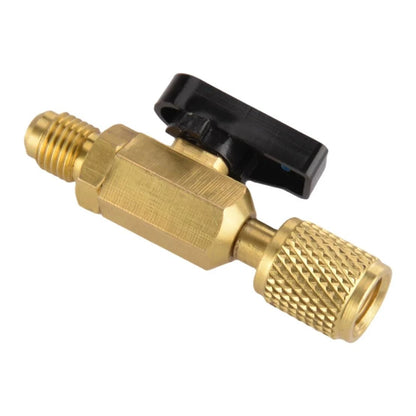 1/4" Shut Off Ball Valve for HVAC R134A R22 R12 R410A Accessories