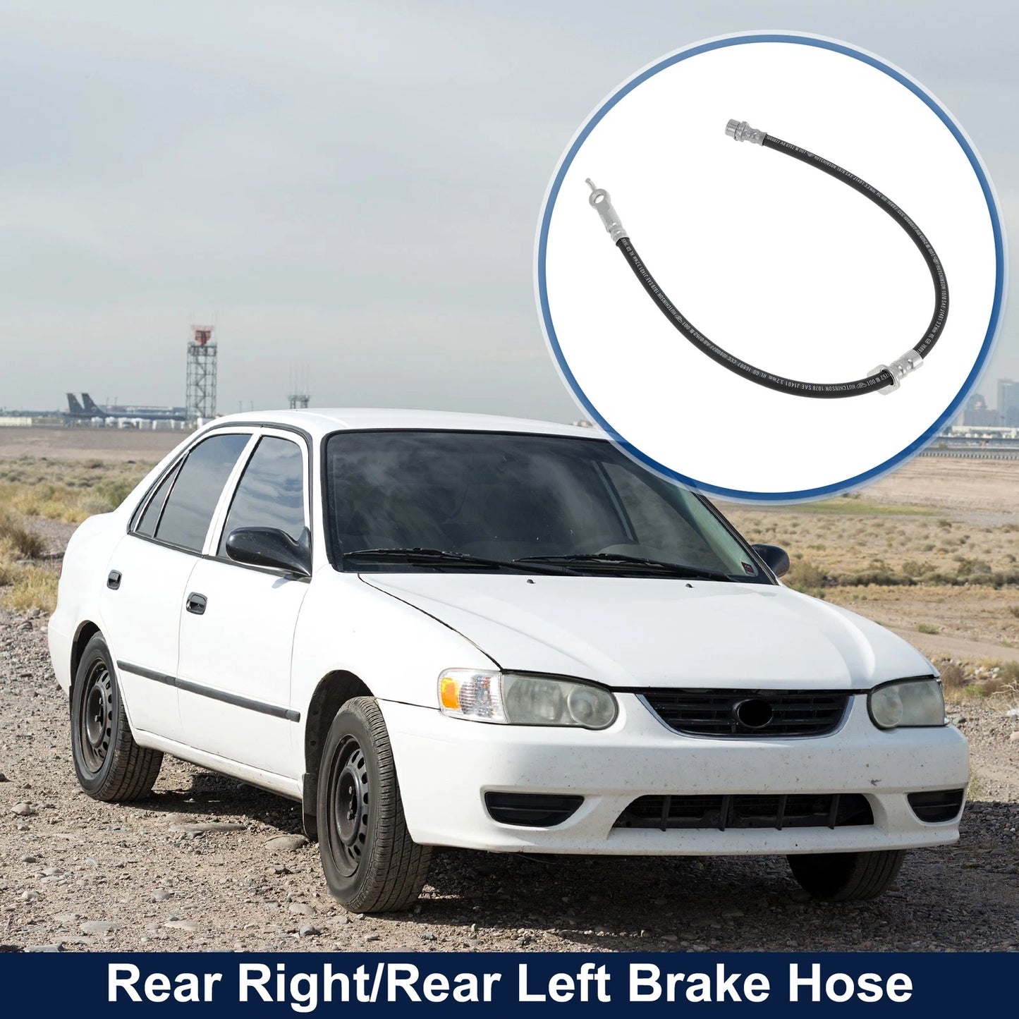 Rear Brake Hose for Toyota Corolla (2007–2016)