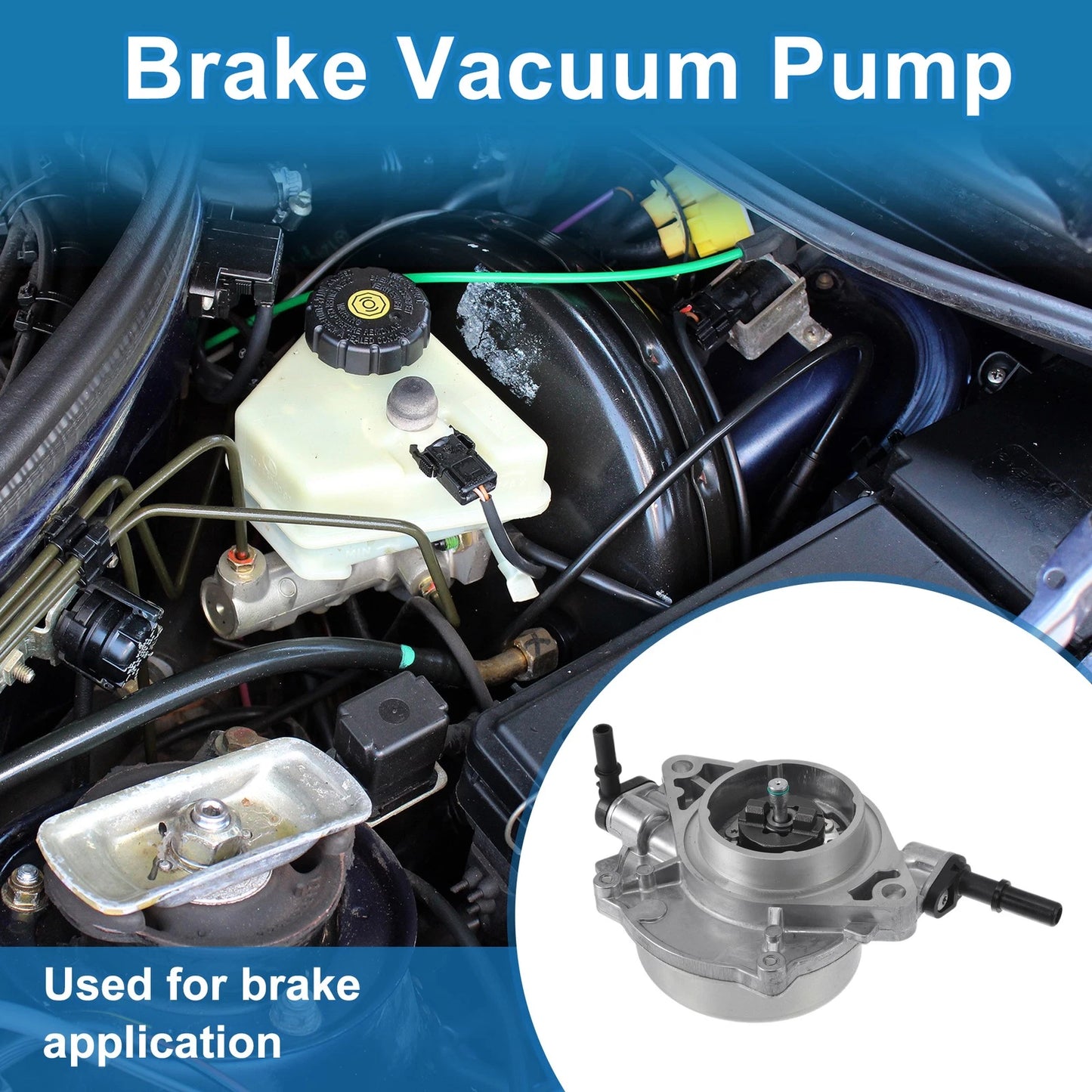 Brake Vacuum Pump for Ford Transit 2007-2014 - Engine Vacuum Pump 2 x Units