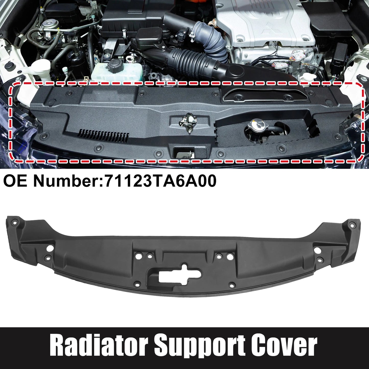 Radiator Support Cover for Honda Accord (2008-2010)