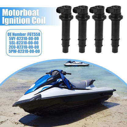 Ignition Coils 4 x for Yamaha FZ1 (2006–2014)
