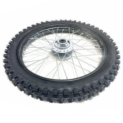 12mm 70/100-17 Front Wheel Rim Knobby Tyre for PIT PRO Dirt Bike