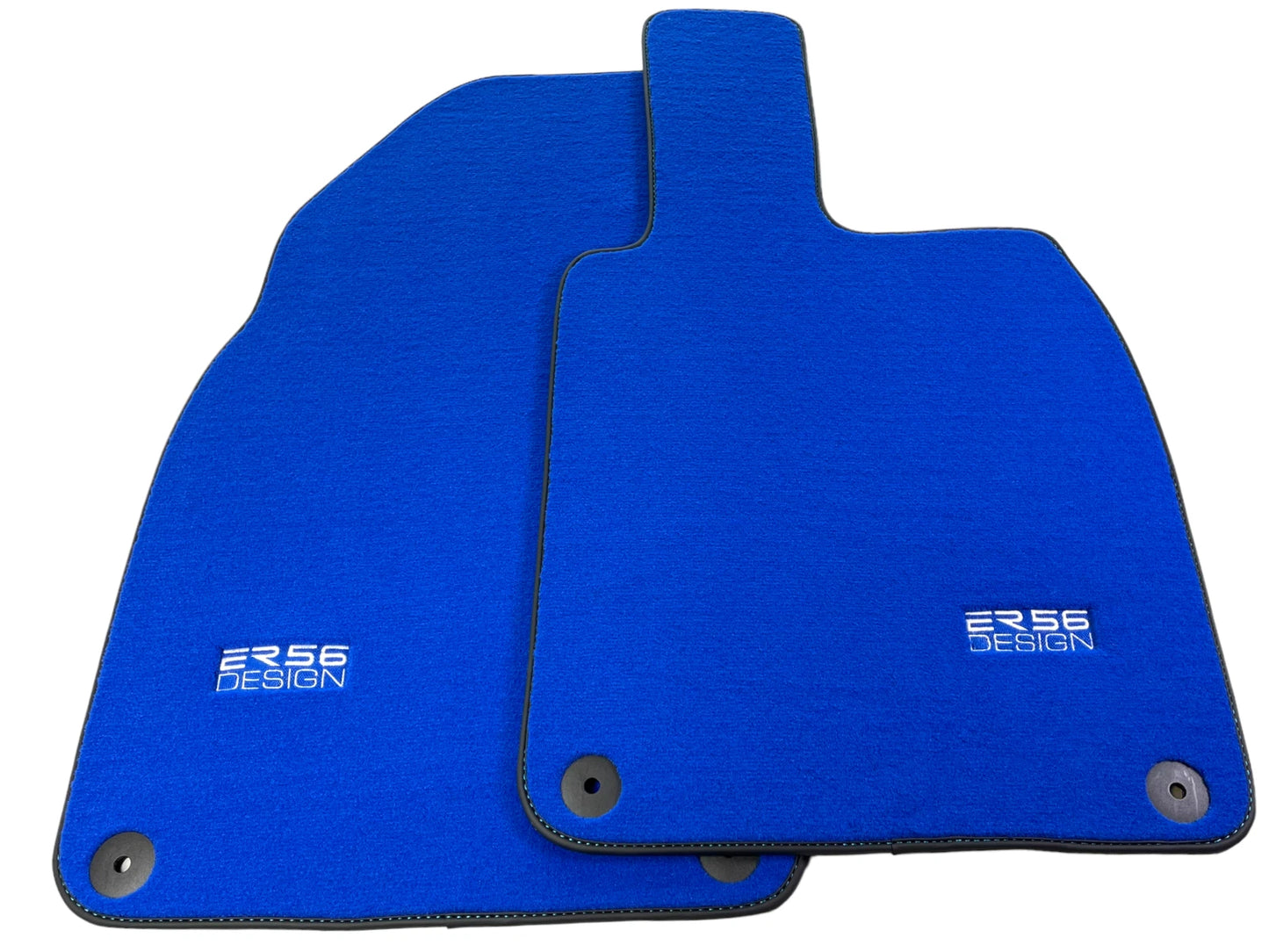 Premium Blue Carpet Floor Mats for Porsche 718 Boxster (2017-2022)