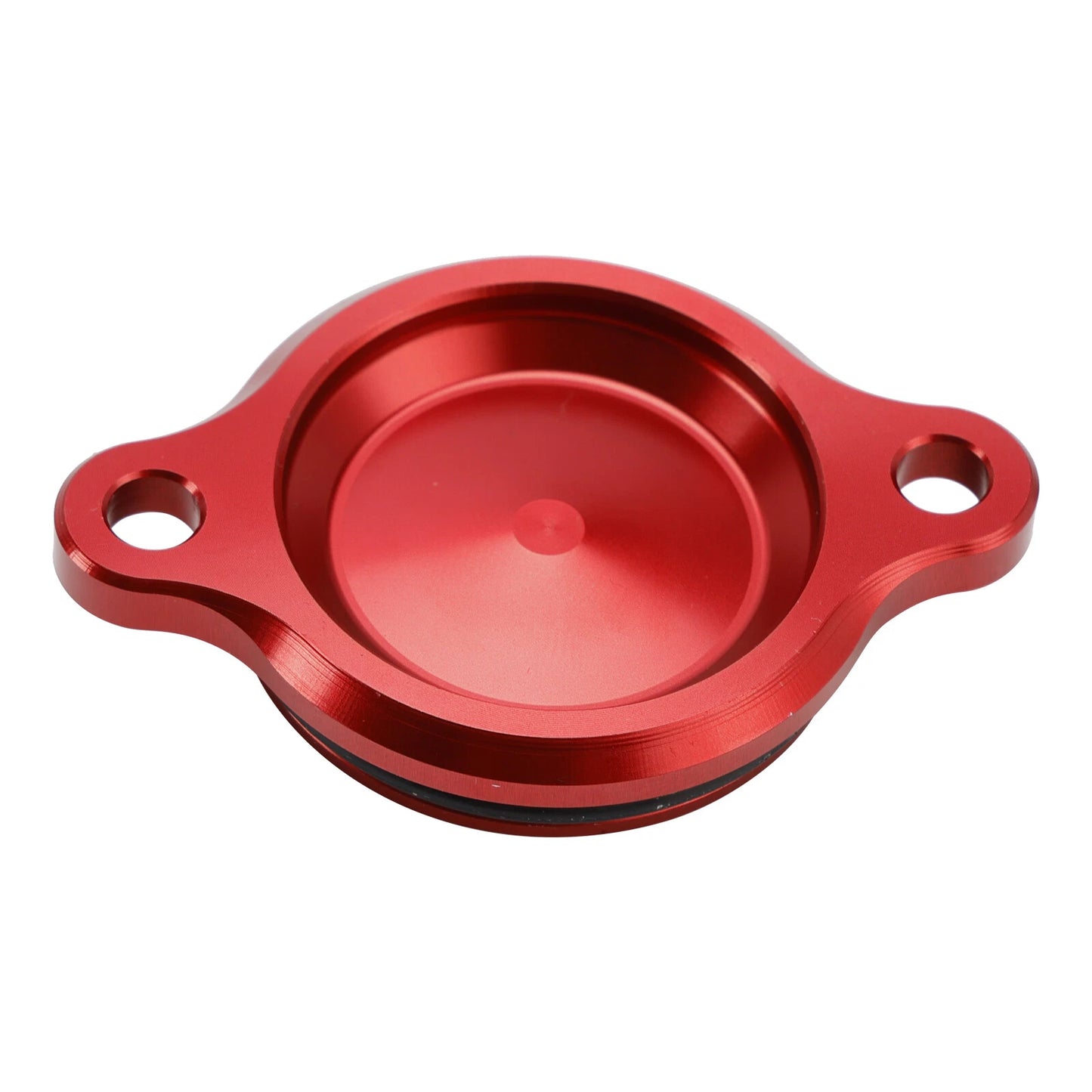 CNC Oil Filter Cover - Red for Honda ST 125 Dax, MSX 125, Grom, Z 125, Monkey C 125 (2021-2023)