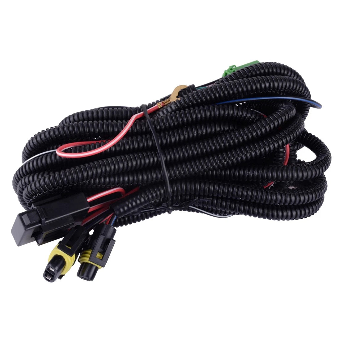 H10 Fog Light Wiring Harness Relay for Mitsubishi Outlander Lancer Pajero (2003-2023)