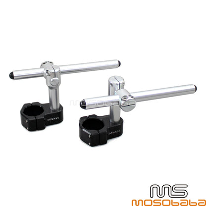 7/8'' Adjustable Clip-On Handlebar Kit for Universal Motorcycle