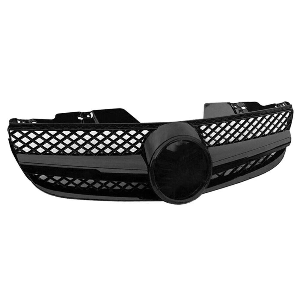 Upper Bumper Mesh Grille for Mercedes Benz R230 SL500 SL600 (2007-2009) Black