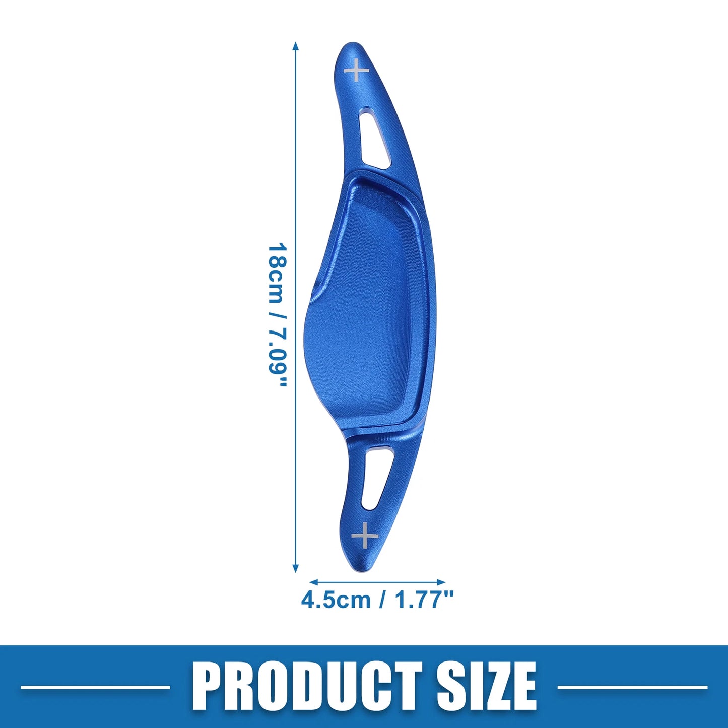 Steering Wheel Shift Paddle Covers for BMW 3 Series (2019-2020) - Blue 2 x