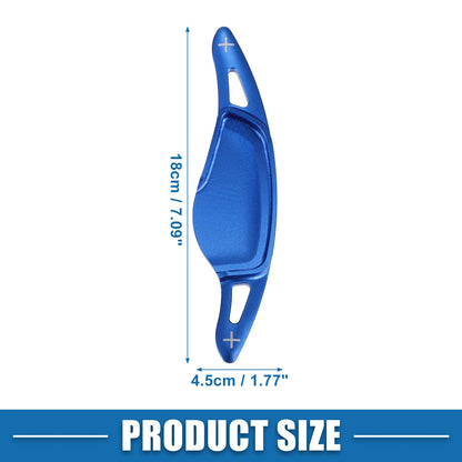 Steering Wheel Shift Paddle Covers for BMW 3 Series (2019-2020) - Blue 2 x