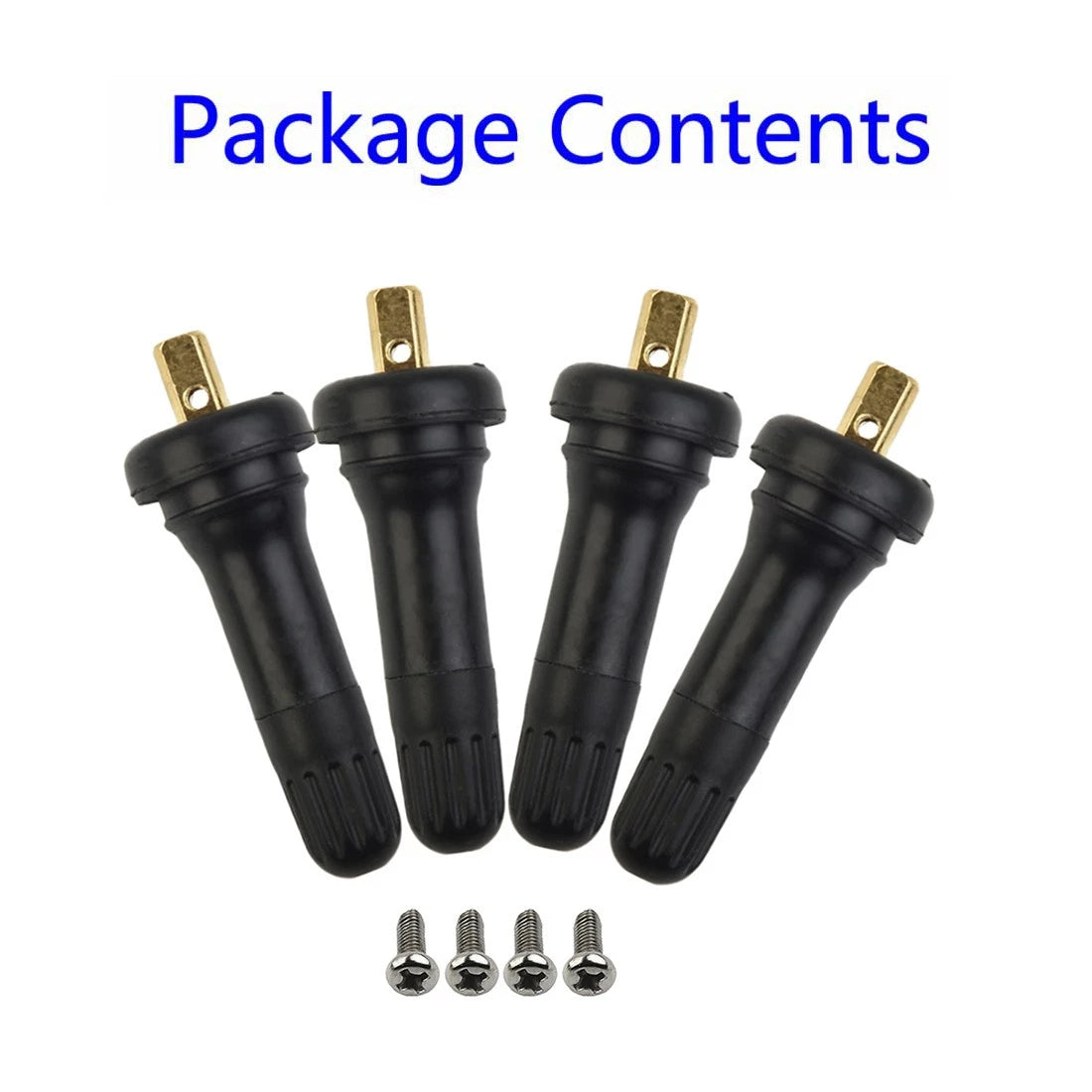 4 x Tyre Pressure Sensor Valve TPMS Stem for Ford Fiesta Focus