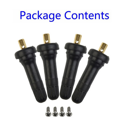 4 x Tyre Pressure Sensor Valve TPMS Stem for Ford Fiesta Focus
