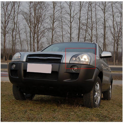 Clear Left Headlight Lens Cover for Hyundai Tucson (2005-2009)