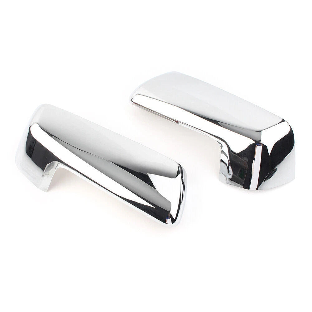 Chrome Top Half Mirror Covers for 2019-2023 Chevy Silverado / GMC Sierra 1500