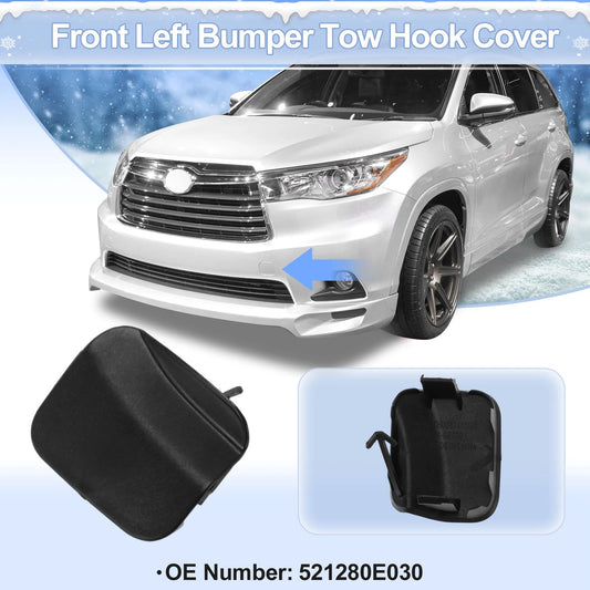 Left Front Car Tow Hook Cover Cap for Toyota Highlander (2014–2016)