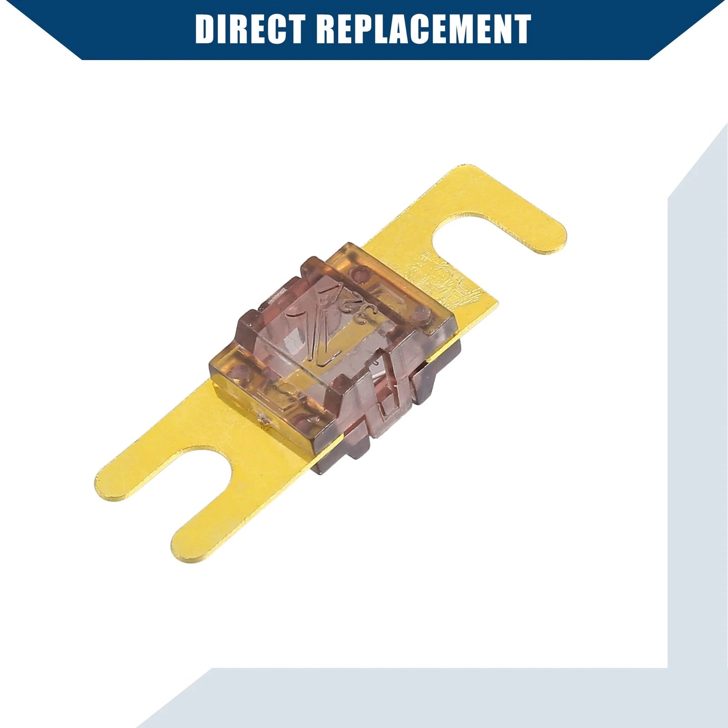 5 x Mini ANL 175A Fuses for Car Motorcycle Audio - Gold Tone (N/A)