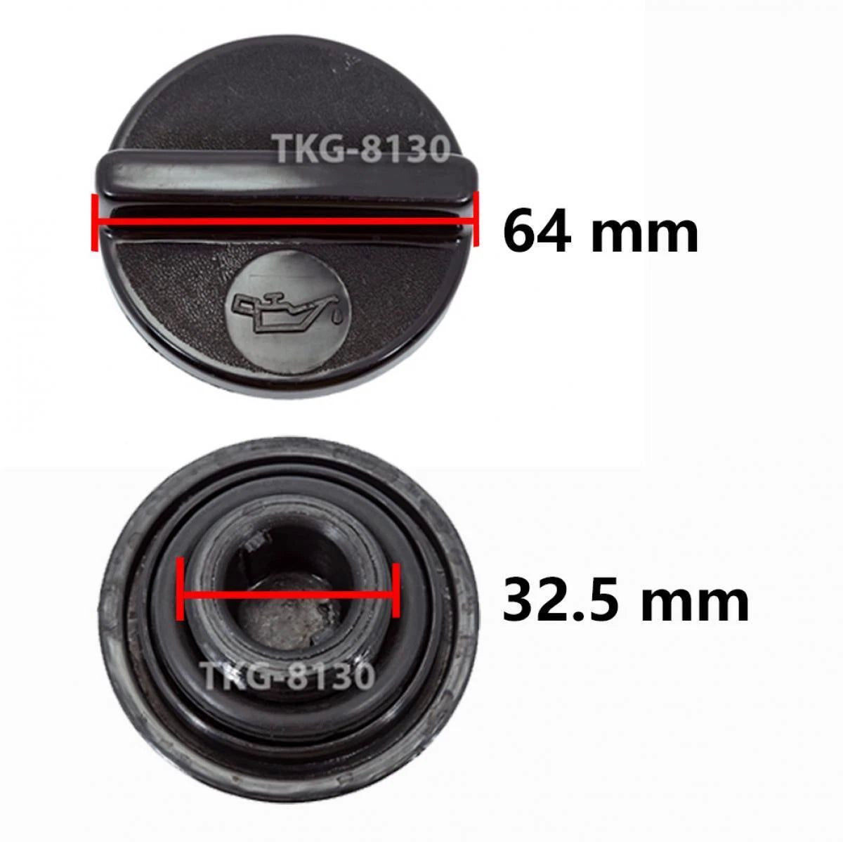Oil Filler Cap for Nissan Navara Hardbody D21 TD27 (1986-1997)
