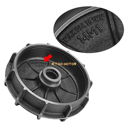 Rear Brake Drum Hub & Shoes for Honda Foreman 500 TRX500FE/FM (2014-2019)