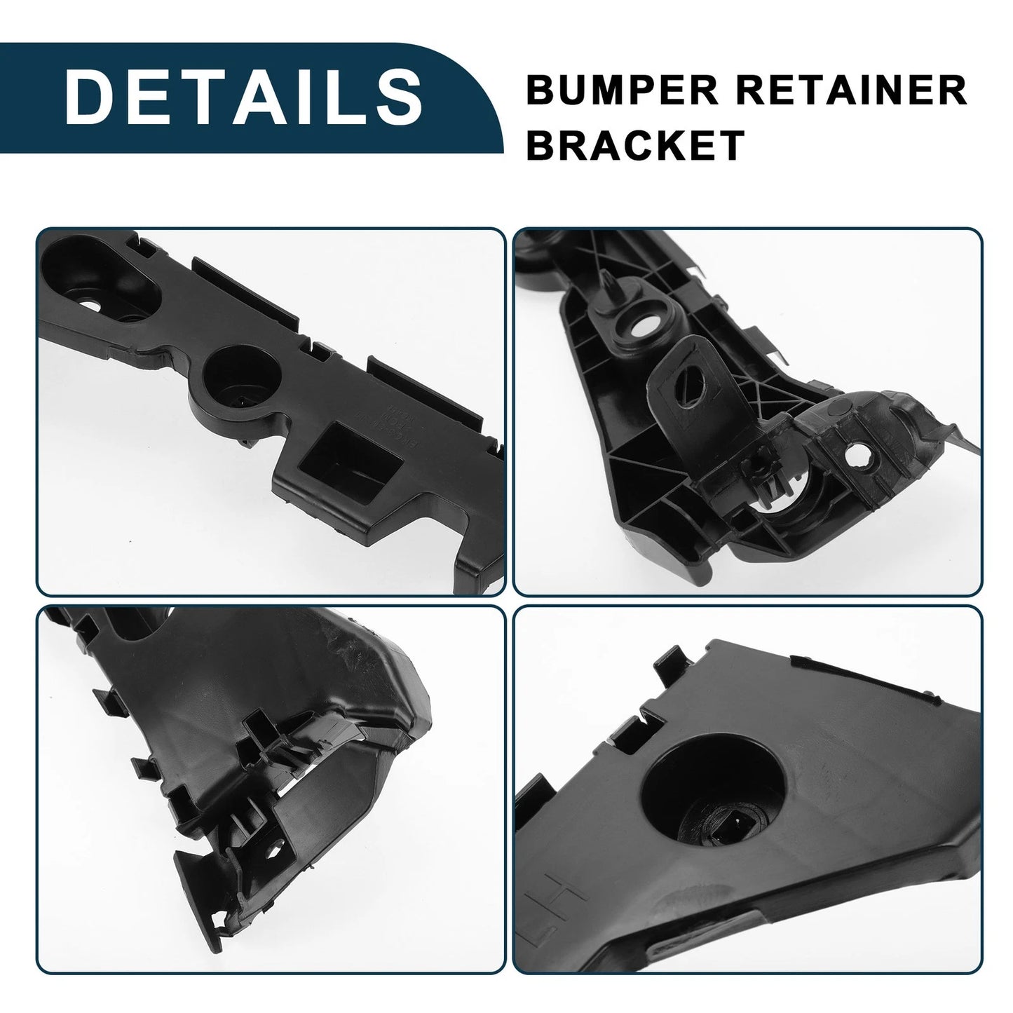 Left Side Rear Bumper Retainer Bracket for Mazda 3 AXELA (2014-2021)