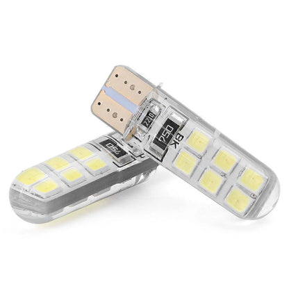 4 x T10 12SMD LED Bulbs for Car Tail Light Backup Lights