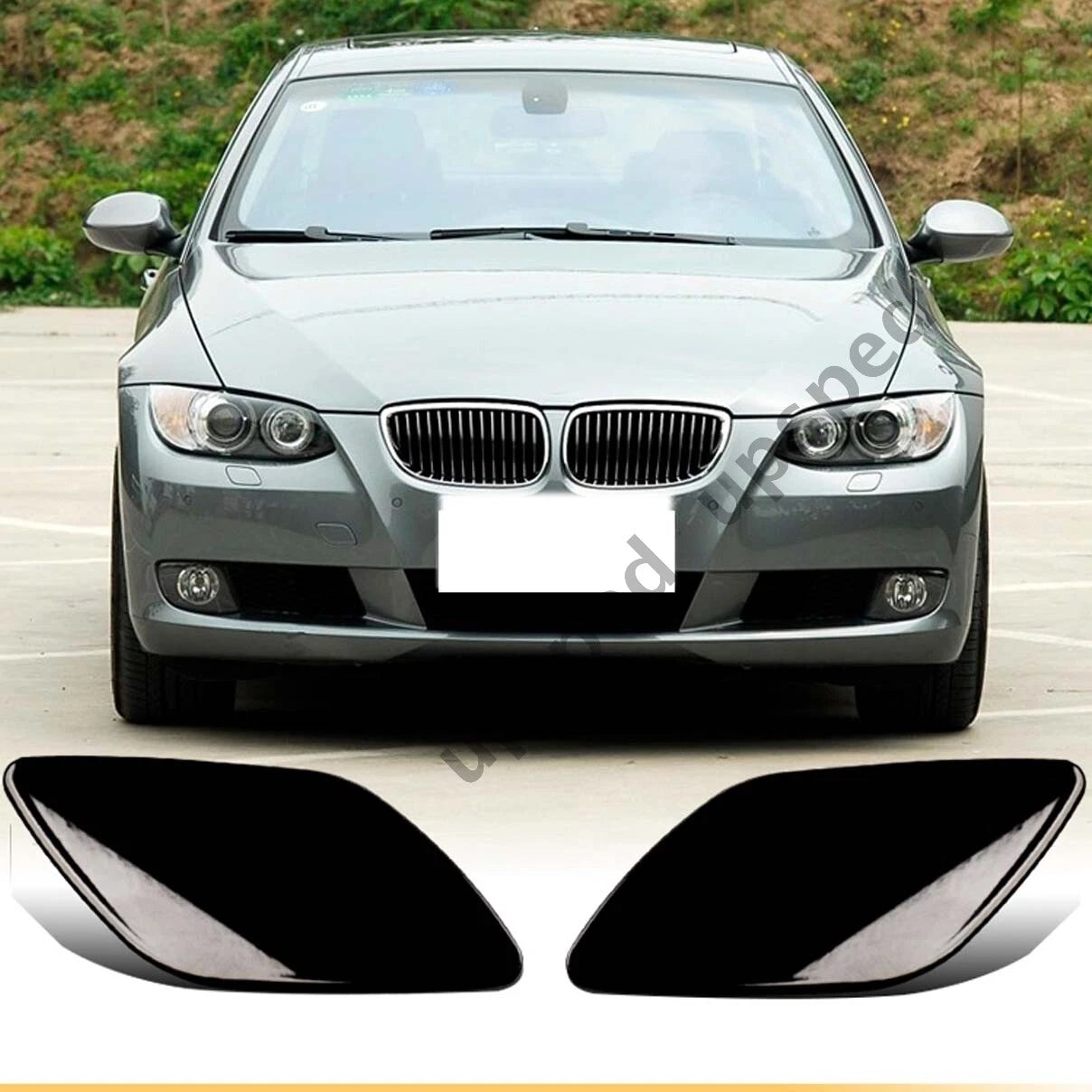 Bumper Headlight Washer Cover Cap for BMW 3 E92 E93 (2006-2009)