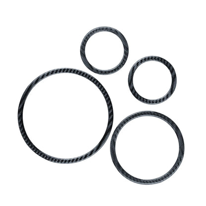 5 x Carbon Fiber Speedometer Cover Stickers for Toyota Tundra (2007-2013)