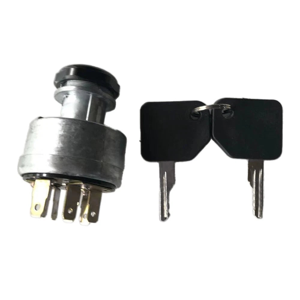 Ignition Switch w/ 2 Keys for Case Skid Steer Loader 1835B 1835C 1840