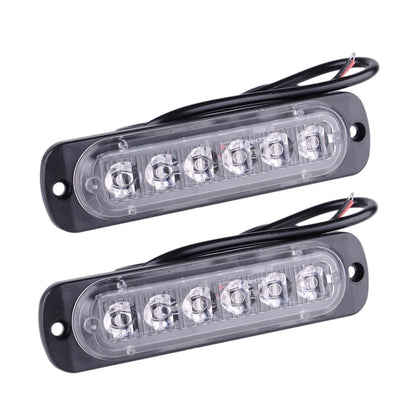 6 LED Side Marker Light Indicator Lamp Blue for Car Truck