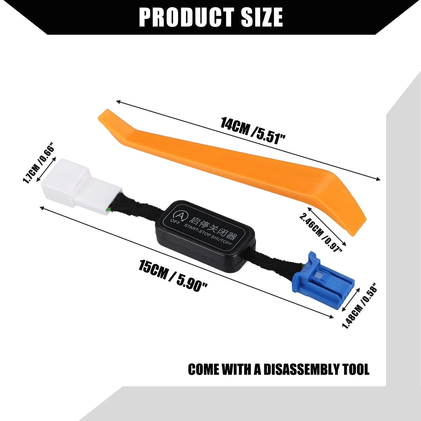 Auto Start Stop A-Off Cable for Toyota Highlander (2022-2023)