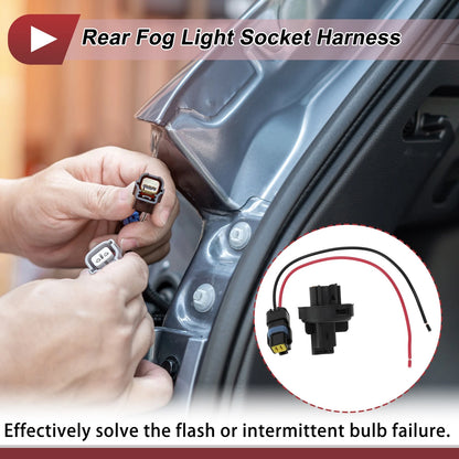 Rear Fog Light Socket Wiring for Ford Ecosport (2008-2012)