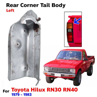 For Toyota Hilux RN30 RN40 Pickup UTE 1979-83 Rear Gate Tail Body Corner Left