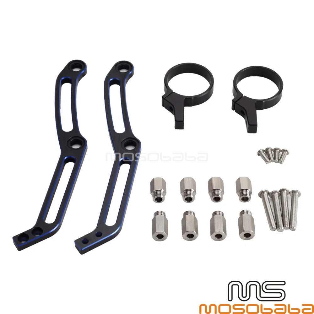 Rear Shock Remote Reservoir Mount Bracket for Harley Touring Street Glide (2014-2023)