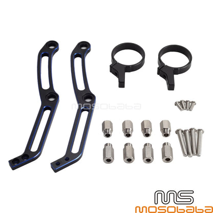 Rear Shock Remote Reservoir Mount Bracket for Harley Touring Street Glide (2014-2023)
