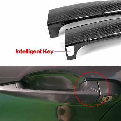 Carbon Fiber Door Handle Cover Trim for BMW F32 F33 F36 (2012-2019)