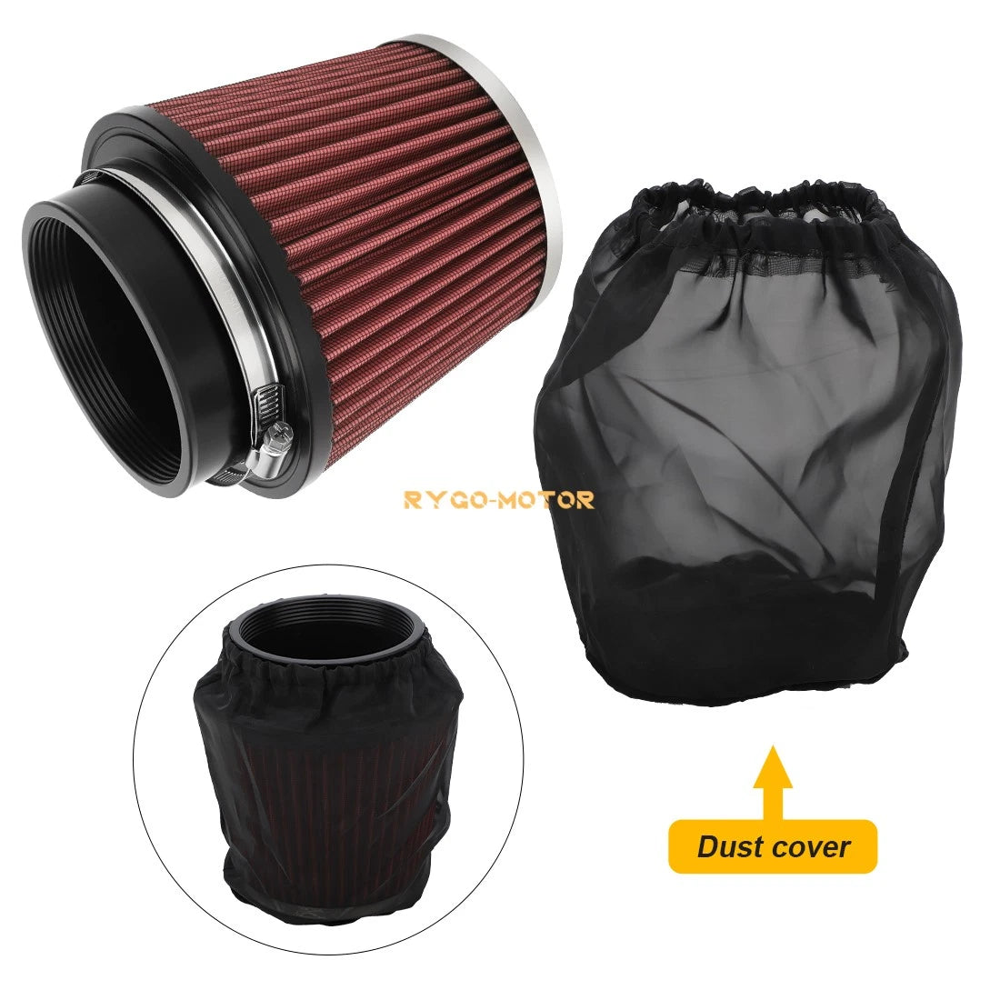 Air Filter Cleaner & Air Box Case Housing Cover Yamaha YFZ450 (2004–2013)