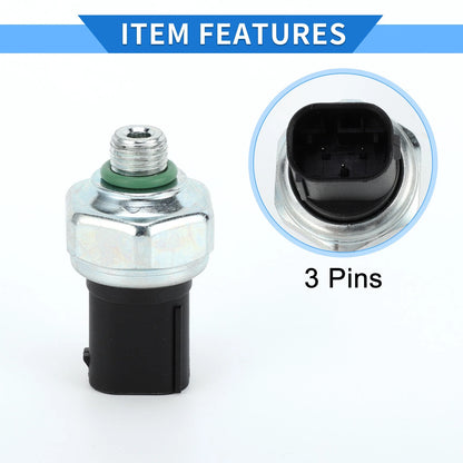 A/C Pressure Switch Sensor for BMW E39 E60 525 530 540 E38 E65 E66 (1997-2010)
