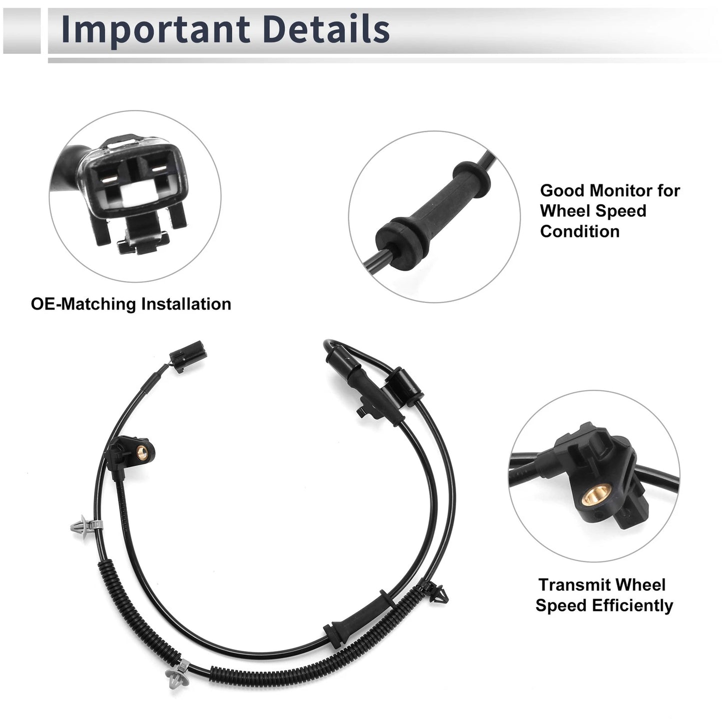 ABS Wheel Speed Sensor for Kia Sorento (2011-2012)