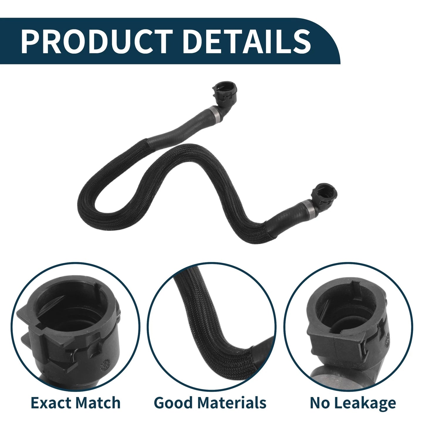 Radiator Hose for BMW 535i L6 3.0L (2011-2014)