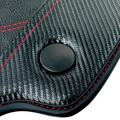 Leather Floor Mats for Ferrari 458 Spider (2010-2015) - AutoWin Brand
