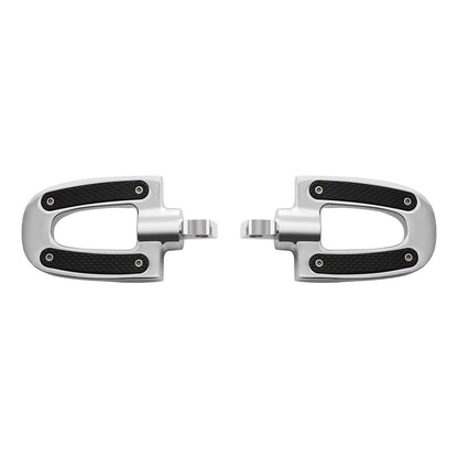 Chrome Rear Passenger Footpegs for Harley Touring Road Glide (1993-2025)